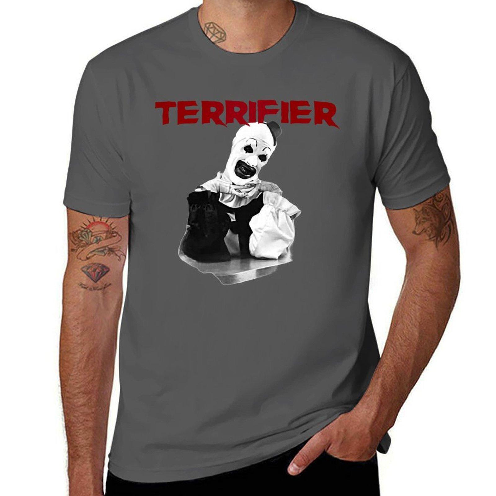 

Смешной подарок для Арта Клоуна Просто дурачимся Подарки для фаната Футболка аниме футболки для мужчины Футболка 4XL