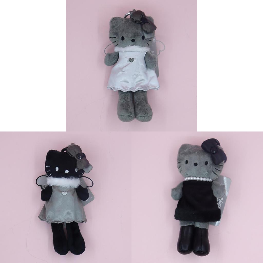 Kt Series Cat Plush Toy Keychain With Short Plush Material For Gifts And Accessories