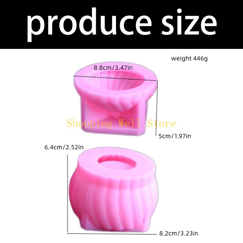KX4B Multipurpose Sphere Shaped Silicone Mould for Holiday Projects Including Plasters Craft and Festival Decorations