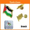 Gaza Support Palestine Flag Brooch Pin Metal Badge Souvenir Clothing Accessory