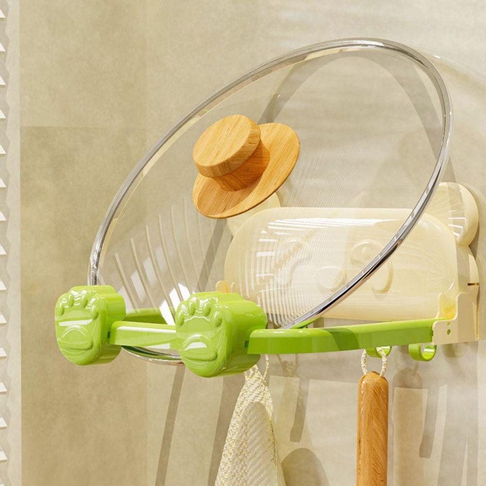 Waterproof Suction Cup Basin Holder with  Hook Bathroom Basin Storage Rack  Kitchen