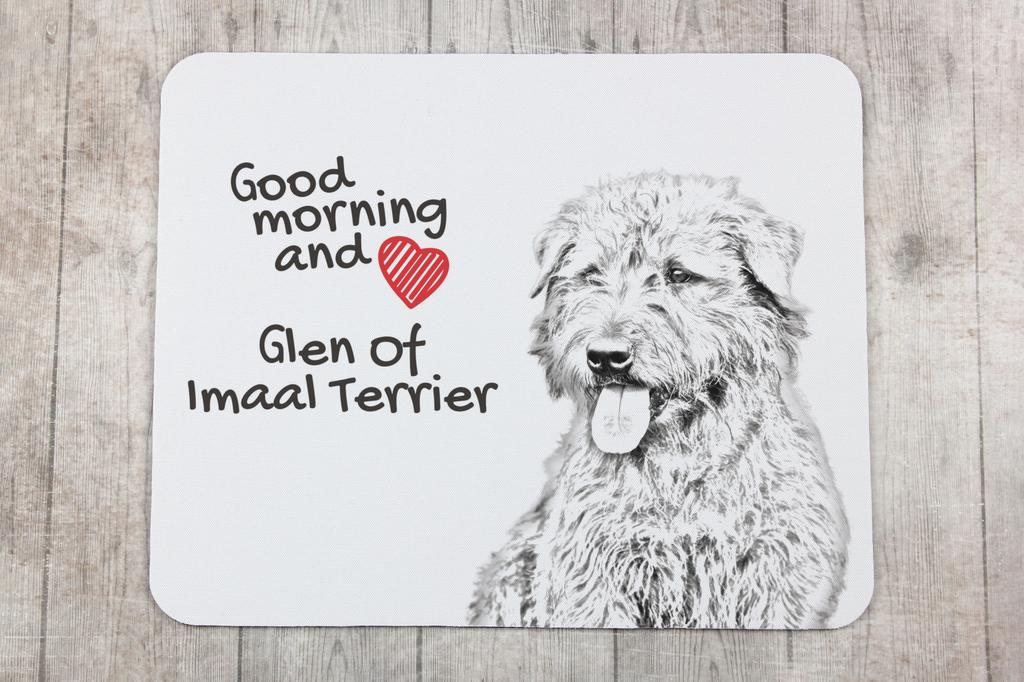 Glen of Imaal Terrier, Irish – Mouse pad with print, personalized dog-themed mouse pad | Art-Dog