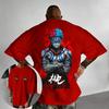 Super Sized Ghost Slayer Blade Nest Creative Printed Mens Tshirt SpringSummer Y2K Style Mens and Womens Streetwear