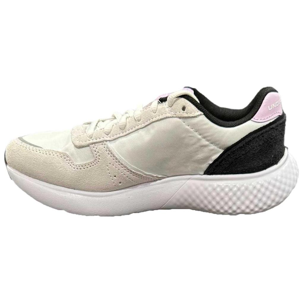 Under Armour Charged Decoy SE Comfortable Versatile Durable Lightweight Low-Top Running Shoes Women Sneaker White 3028613-100