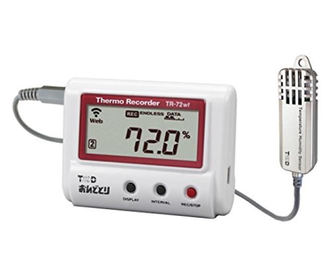 Temperature and Humidity Data Logger Wired LAN Type T&D 62-5001-30/TR-72NW-S