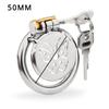 Flat Chastity Lock for Men Metal Chastity Devices Urethral Plug High Comfort Anti Cheating Dormant Lock Sex Toy for Couple SM