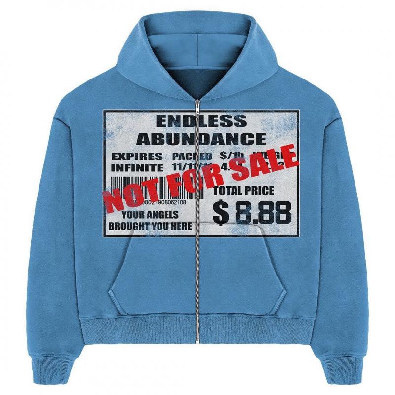 Vintage Kanye Streetwear Unisex Hoodie Loose Fit Trendy American Style Not for Sale Large 2290₽