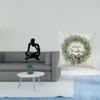 Abstract Christmas Thinker Pillow Statue Decoration for Tabletop Living Room Shelf Office Bookshelf
