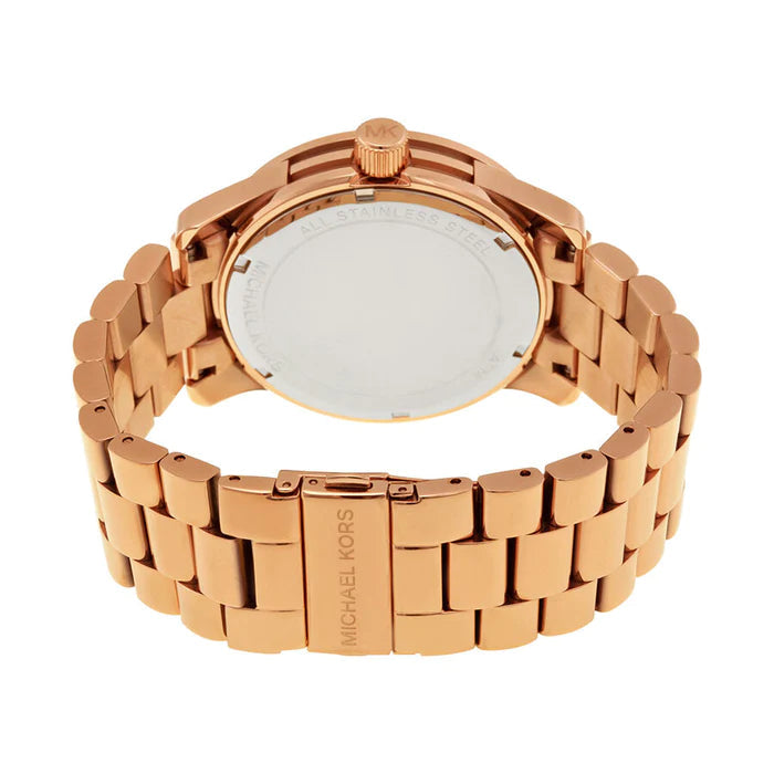 Michael Kors Sofie Crystal Rose Gold-Tone Stainless Steel Ladies Watch MK5661