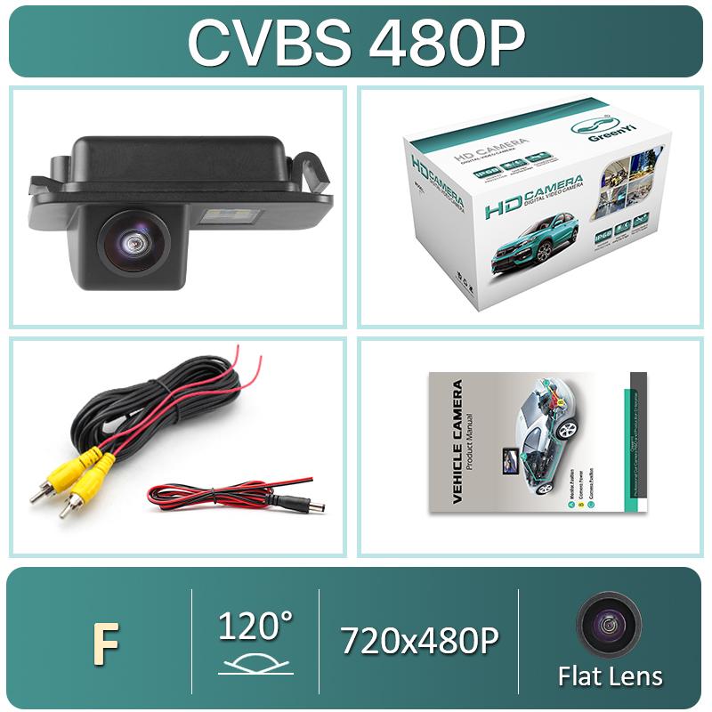 

CCD AHD 1080P камера заднего вида с ночным видением для подсветки номерного знака автомобиля для Ford Focus Hatchback Fiesta Mondeo S-MAX 2008-2014