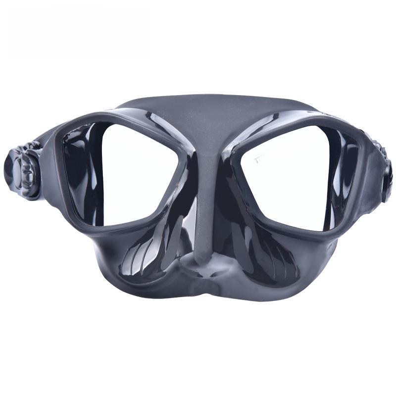 Adult Snorkeling & Diving Mask Set: HD Anti-Fog Tempered Glass Goggles