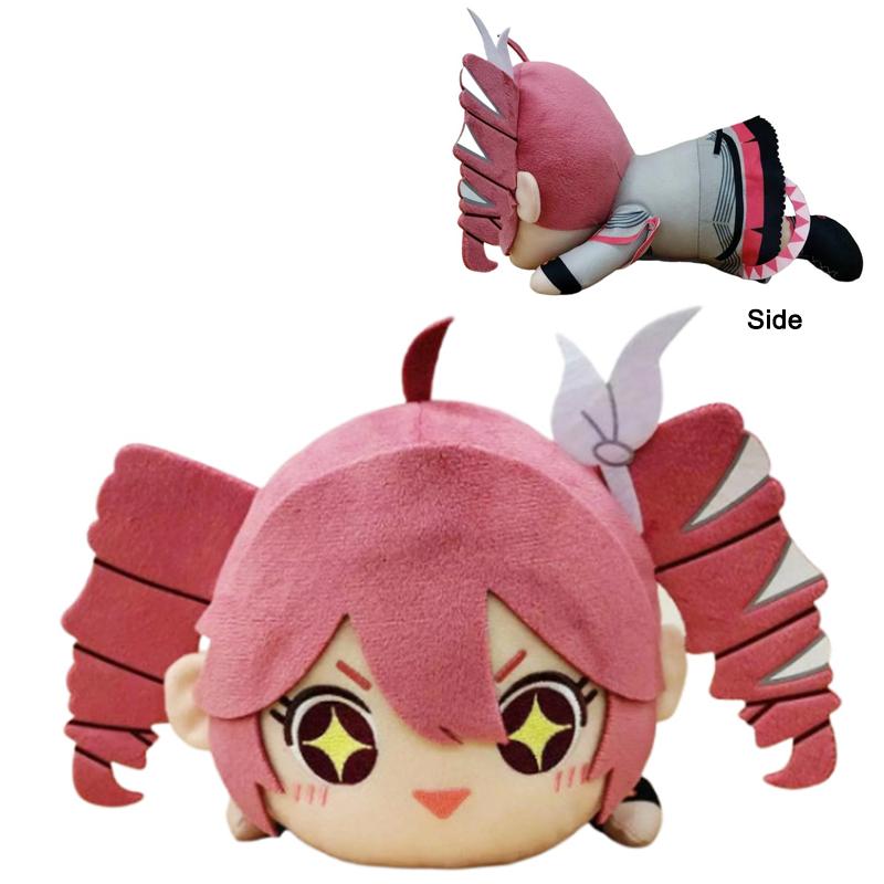 Diva Vtuber Virtuelle Sängerin Plüschfigur, Anime KasaneTeto Plüschtier Cartoon 20cm Stoffpuppe Weich Niedlich Mädchen Fan Geburtstagsgeschenk