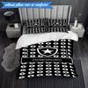 3PCS Botafogo De Futebol E Regatas Printed Soft Bedding Set,Including 1pc Duvet Cover And 2pcs Pillowcases Perfect for Bedroom, Dormitory, Fan Gift