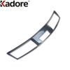 Car Center Air Condition Vent Outlet Cover Trim For Nissan Navara NP300 ST 2014-   Carbon Fiber Interior Accessories
