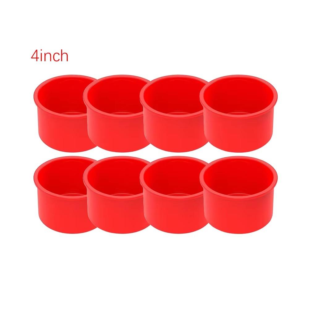4/6/8inch Silicone Cake Mold Tray Pans Round Baking Mold Kitchen Silicone Nonstick Baking Pans Reusable Cake Pans Bakingt Tools