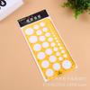 Multipurpose Drawing Ruler for Drafting and Measuring, Model 010