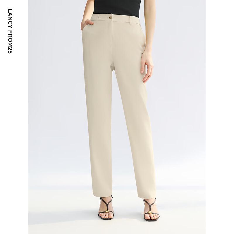 Langzi Women's Formal Straight-Leg Suit Pants