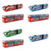 Toy Bus Model With Sound Light Features Design For Kids Play Collecting And