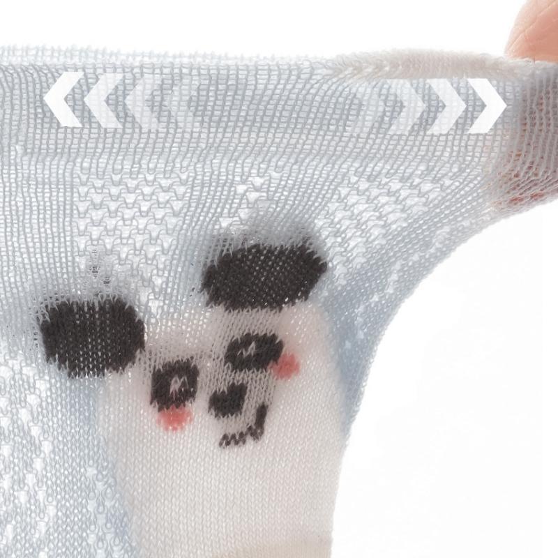 Cute Cartoon Animal Baby Socks Summer Thin Mesh Infant Socks Breathable Cotton Toddler Socks for Boys Girls