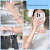 Metal Phone Lanyard Gasket Patch Durable Rotatable Metal Buckle Hanging Steel Clip 1Pcs Anti-drop Accessory for Daily Commute