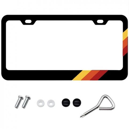 For Toyota Tacoma Accessories Front And Rear Tri 3 Color License Plate Frames