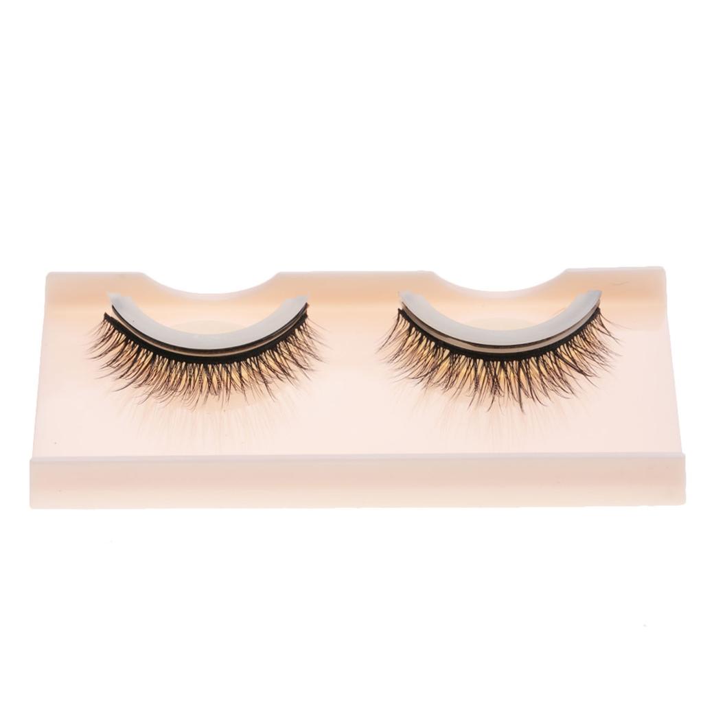 3D Professional Self Adhesive Eyelashes No Stimulation False Eyelashes Extension 01#