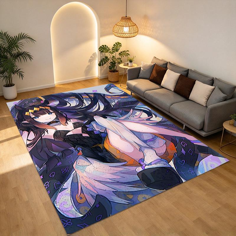 Dark Fantasy Living Room Nonslip Area Rug Soft Carpet For Bedroom Game Playroom Sofa Office Home Decor Doormat Christmas Gift C930286