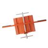 Aluminum Alloy Hardware Jig Tool Adjustable Door Hinge Jig Universal Door Mounting Jig  Woodworking