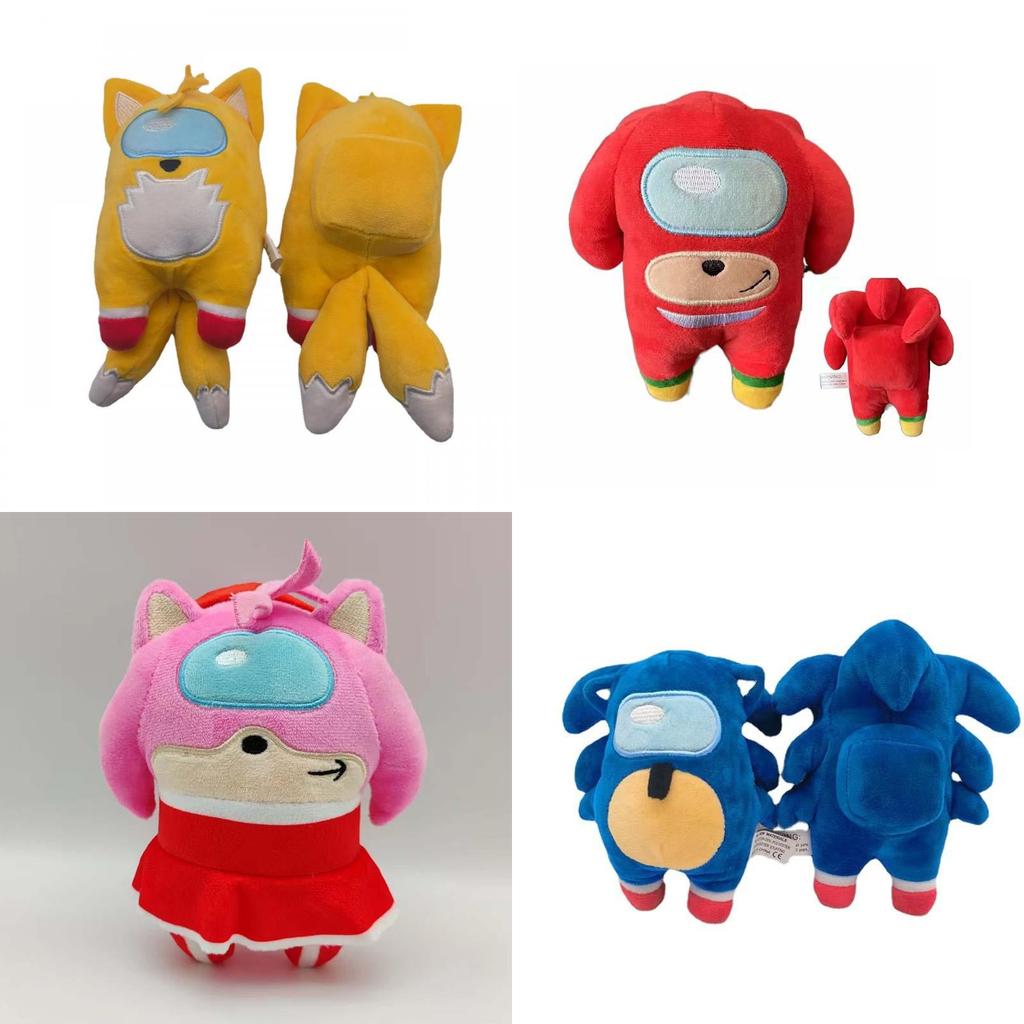 Sonic The Hedgehog Plush Toy With Soft Crystal Material For Collectors And Kids