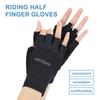 Cycling Gloves Bicycle Glove For Men Women Breathable Butterfly Mesh Half Finger Non-slip Mittens Bike Equipment Mtb