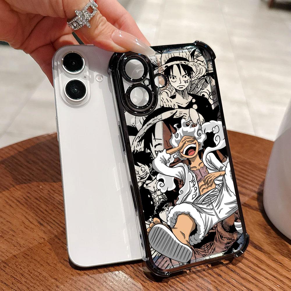 One Piece Luffy Monkey D Weiche Hülle Für iPhone 17 Pro 16 15 14 13 12 11 Pro Max Hülle 17 Plus 17E 16E 17Air Silikon Handyhülle