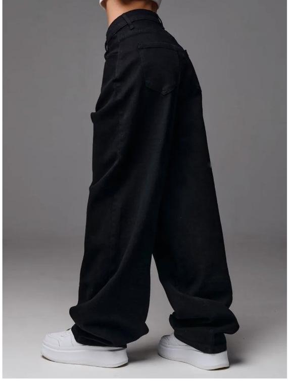 Russian Women's 2025 Wide-Leg Jeans - Autumn Fashion Collection