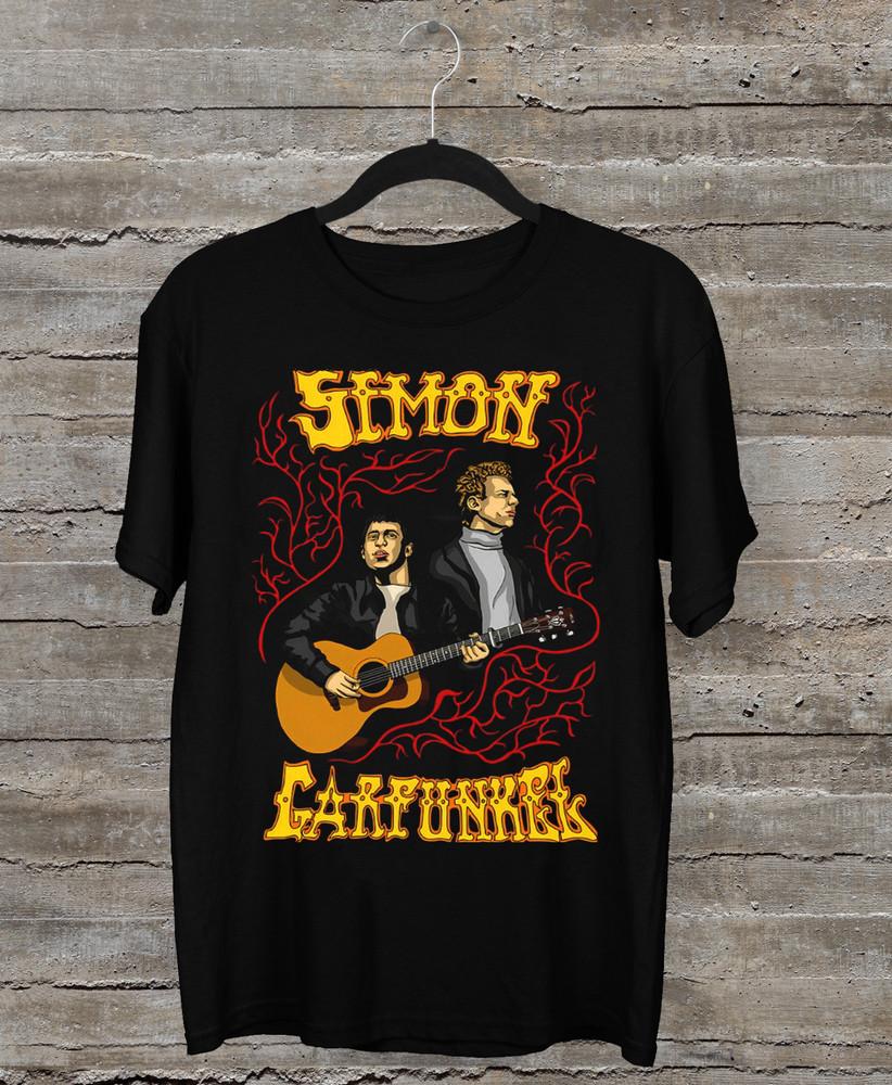 

NEW Simon and Garfunkel Gift For Fan Black Size S to 5XL Shirt AG2671 Unisex T-Shirt XXXL