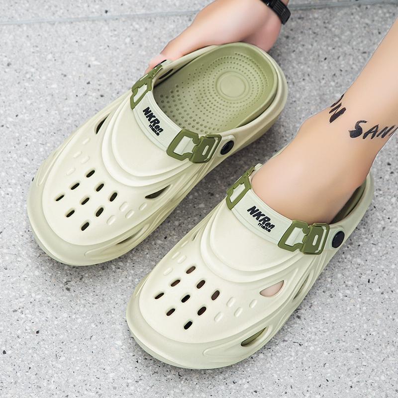 Grote Heren Zomer Buitensporten Strand Schoenen Sandalen Pantoffels Koppel's Huis Anti-Slip Buiten Vrijetijds Sandalen
