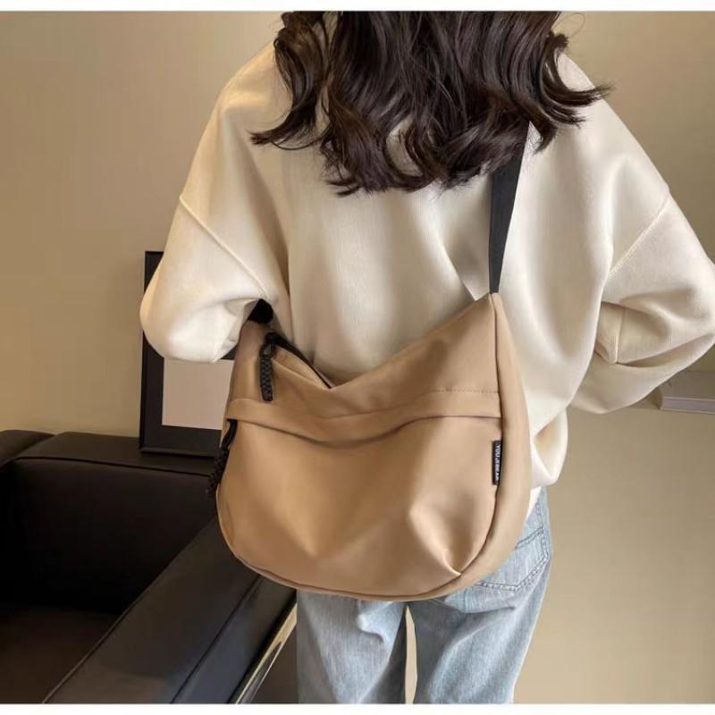 

Casual Korean Style Large-capacity All-matching Bag Women s Commuter Fashionable Shoulder Niche Cross-body 40x11x25 хакі