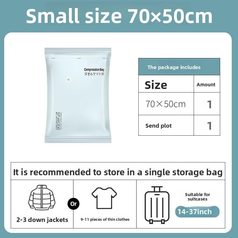 Vacuum Storage Bag For Clothes And Comforters With Pa Pe Material For Home Organization Storage