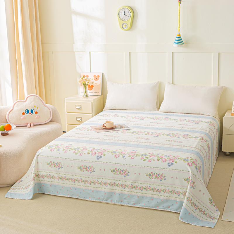 

Хлопковая простыня для двуспальной кровати, однотонная, однотонная, одинарная/полуторная/королевская, плоские простыни, домашнее постельное белье 130x230cm 1pc