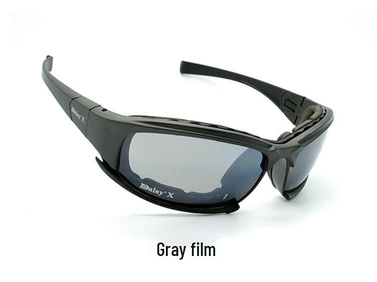 Militärische taktische polarisierte Brille - US Daisy x7 für Nachtsicht & Motorradfahren