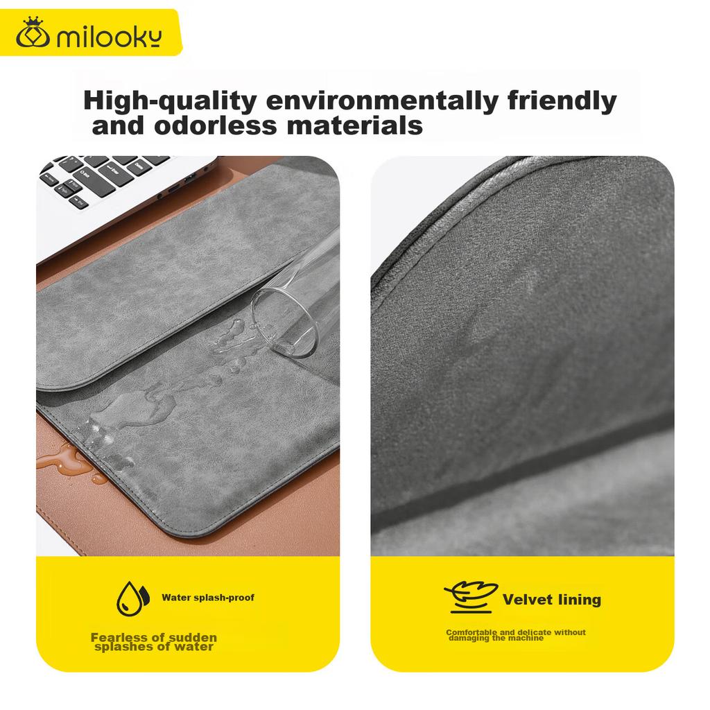 Milooky Laptop Sleeve for Apple MacBook Air/Pro 13.6, Compatible with Macbook Neo13