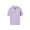 Short Sleeve Solid Color Medium Thickness Polo Shirt Women Tops L225W157-00KC