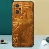 Funda con Mural de Faraón Egipcio Para Realme 13 12 10 11 14 Pro Plus GT 6 5 6T GT7 Pro C55 C53 C51 C21Y C25S C75 C67 C61