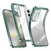 Electroplate Plating Silicone Soft Phone Case for Samsung Galaxy S24 S23 FE S25 Ultra Plus Transparent Shockproof Back Cover
