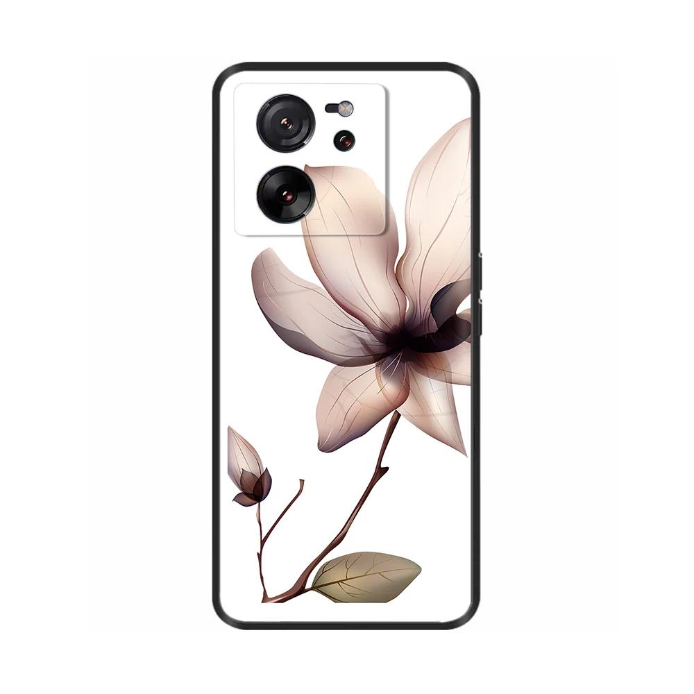 Soft Clear TPU Case For Xiaomi 13T Pro Case Mi13T Shell Silicone Painted Phone Cover For Xiaomi Mi 13T Pro 13TPro Fundas Coque