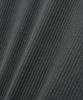 NOIRER Geripptes Henley-Langarm-T-Shirt (Dunkelgrau)