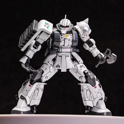 GTO ZAKU II White Wolf Shin Matsunaga HG 1/144 Mechanische Montage Modelbouwkit Actiefiguren Jongens Puzzels Speelgoed Bureau Decoratie Poppetje
