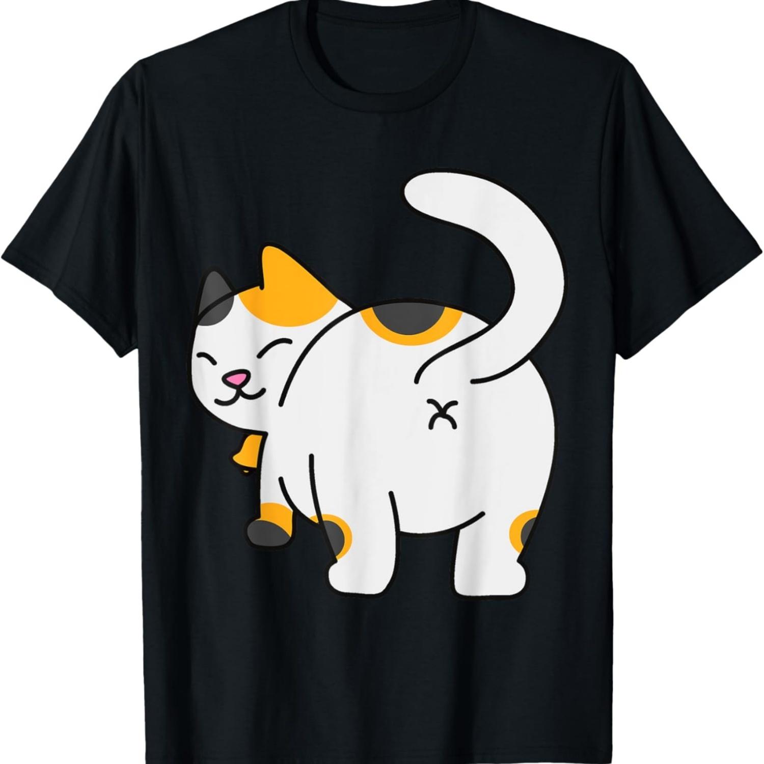 

Kitty Butthole - Funny Cat Butt tee gift for Cat lovers Men Women Girls Kids T-Shirt XXXXXL чорний