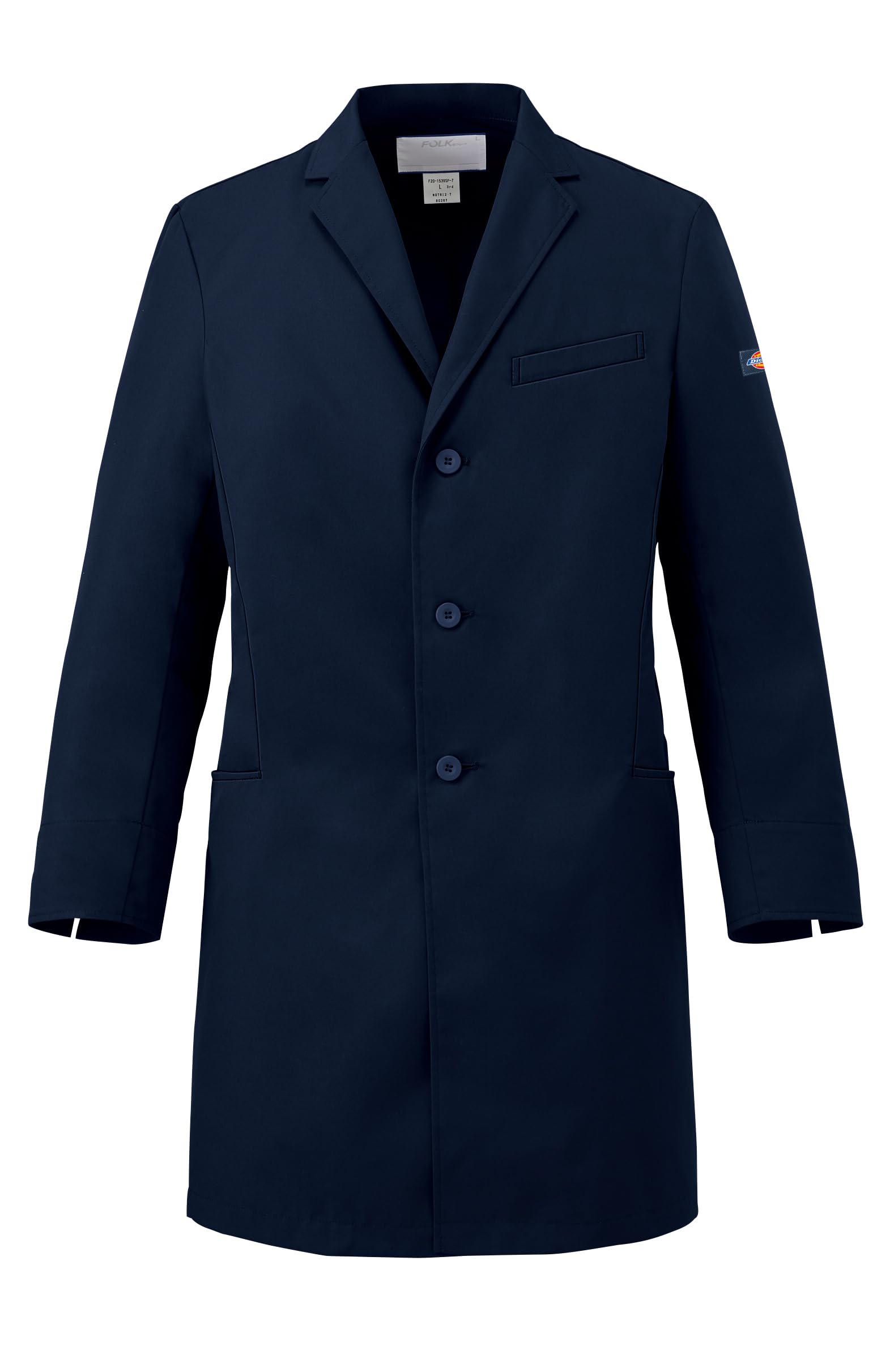 

Мужской медицинский халат Dickies, однобортный