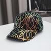 Women's Sequins Baseball Cap Korean Style Breathable Sunscreen Casual Snapback Hat Summer Fashion Accessory