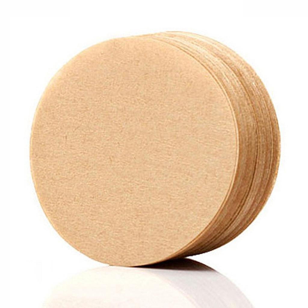 600pcs Coffee Filter Paper, Suitable For Coffee Machine Replacement Round Coffee Filter Paper, Disposable Paper Filter Paper