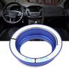 Auto Leuchtender Zündschalter Ring Kreis Schlüsselloch Abdeckung Zierleiste für Ford Focus 2005 2018 Blau